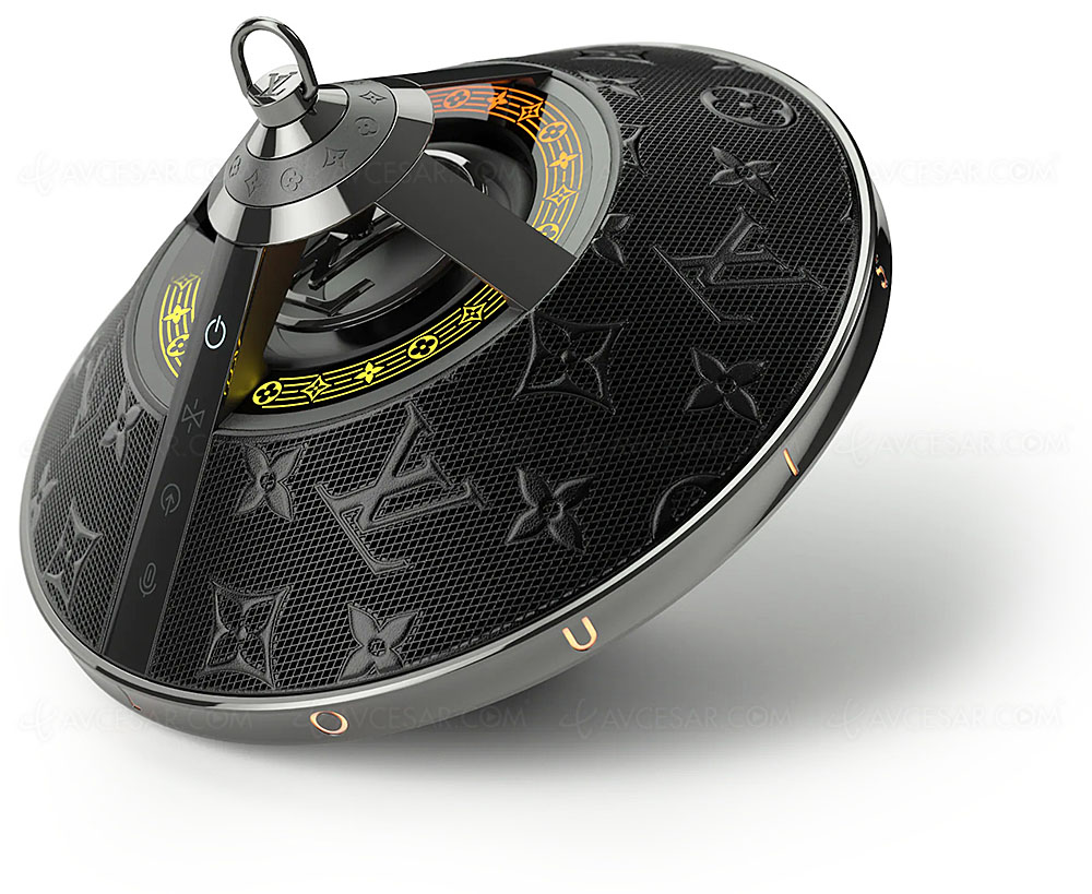 Louis Vuitton Horizon Light Up, Enceinte Toupie OVNI (video) - MaxiTendance