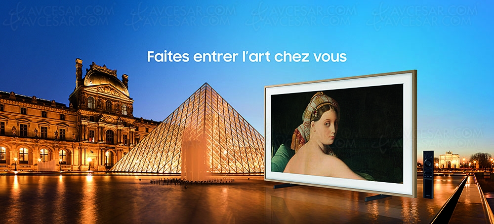 Take Masterpieces from the Louvre Home with Samsung's The Frame – Samsung  Newsroom Australia