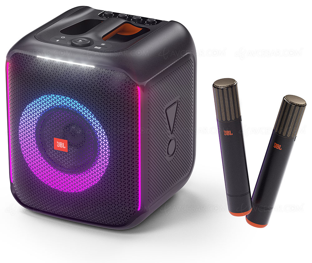 Lab shaver Glare JBL PartyBox Encore, bamboo box