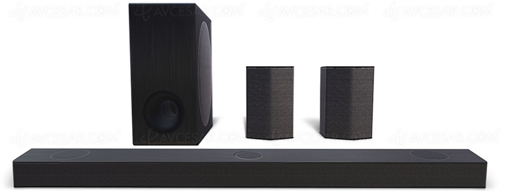 Barre de son s80q 3.1.3, 480W, DTS:X, Dolby Atmos