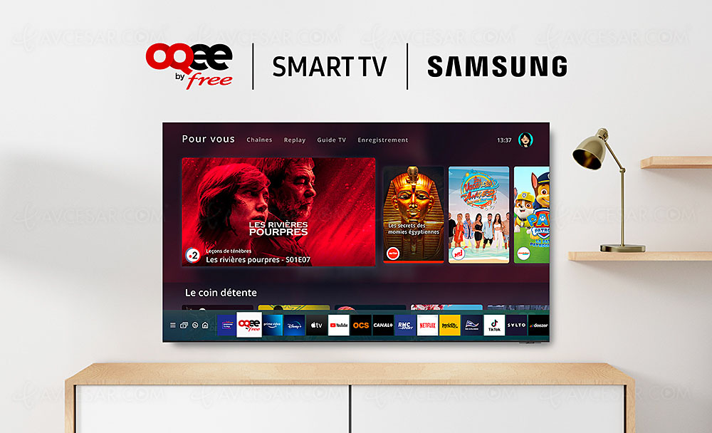 Smart TV Samsung 2018 à 2022, cap sur les box TV dématérialisées