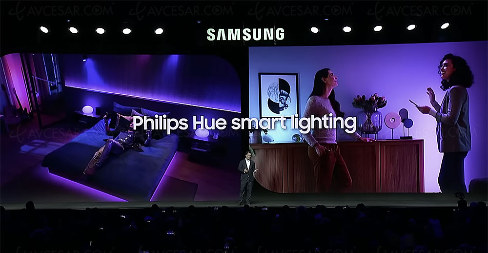 CES 23 Philips Hue Sync TV app for Samsung Smart TV