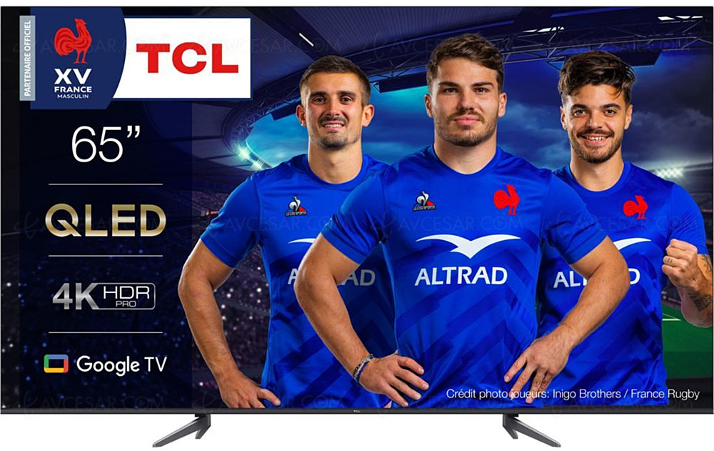 QLED TCL C645 4K TV Google TV, 43 50 55 65 75 85 inch, 120Hz DLG, ONKYO, Dolby Atmos, AIPQ 2.0, Android TV