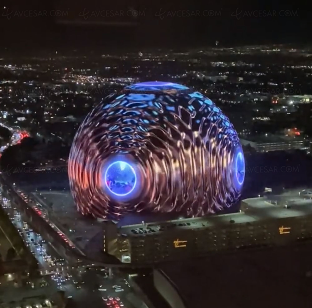 The Sphere the largest Led screen in the world is Las Vegas, it's just