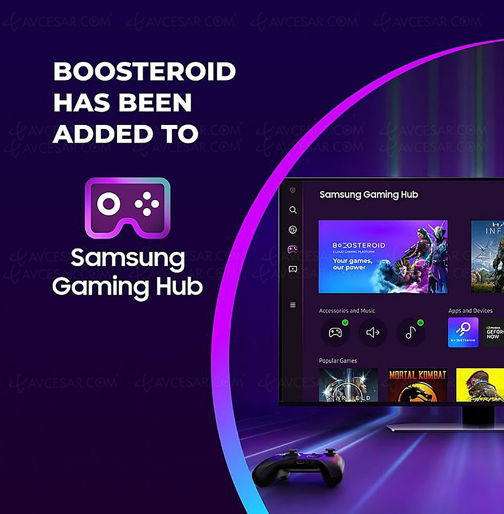 Boosteroid Is Now Headed to Your Samsung Smart TV