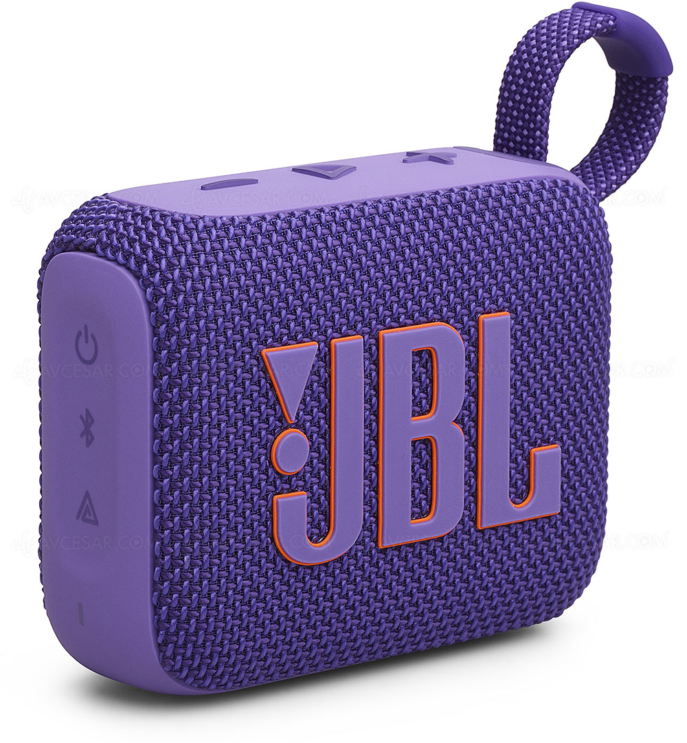 CES 24 > JBL Go 4, ultraportable waterproof Auracast Bluetooth speaker
